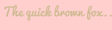 Image with Font Color D0BB93 and Background Color FFCFCE